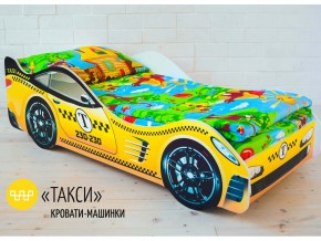 Кровать детская машина Такси в Серове - serov.magazinmebel.ru | фото