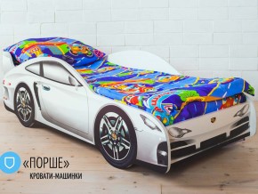 Кровать детская машинка Порше в Серове - serov.magazinmebel.ru | фото