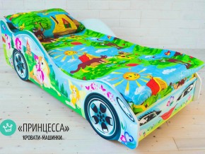 Кровать детская машинка Принцесса в Серове - serov.magazinmebel.ru | фото