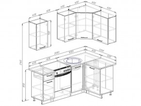 Кухонный гарнитур Антрацит 2000х1200 в Серове - serov.magazinmebel.ru | фото - изображение 3