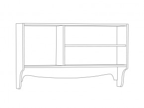 Полка 10.119 Флоренция в Серове - serov.magazinmebel.ru | фото - изображение 2