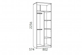Шкаф для одежды Фанк НМ 014.07 М в Серове - serov.magazinmebel.ru | фото - изображение 3