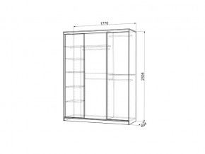 Шкаф-купе Бассо 7-600 49 дуб сонома в Серове - serov.magazinmebel.ru | фото - изображение 2