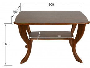Стол журнальный Маэстро СЖ-01 орех в Серове - serov.magazinmebel.ru | фото - изображение 2