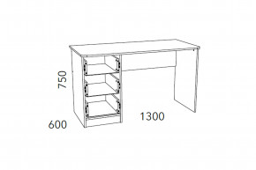 Стол письменный Фанк НМ 011.47-01 М2 в Серове - serov.magazinmebel.ru | фото - изображение 3