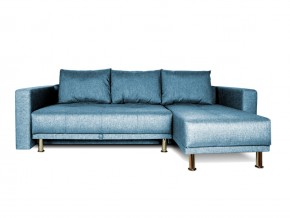 Угловой диван серо-синий с подлокотниками Некст denim в Серове - serov.magazinmebel.ru | фото